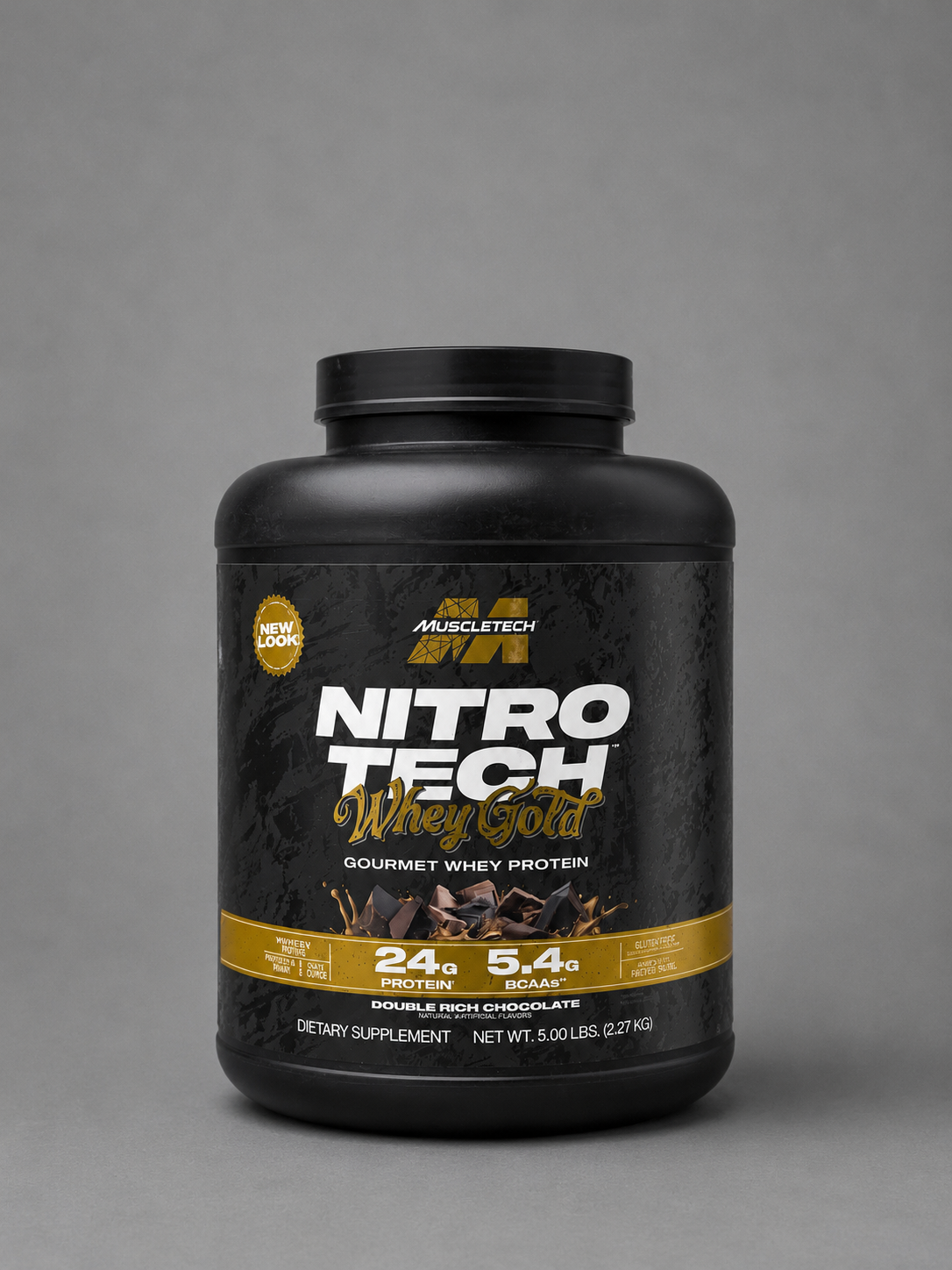 پروتئین نیتروتک گلد وی ماسل تک  muscletech WHEY gold 2/27
